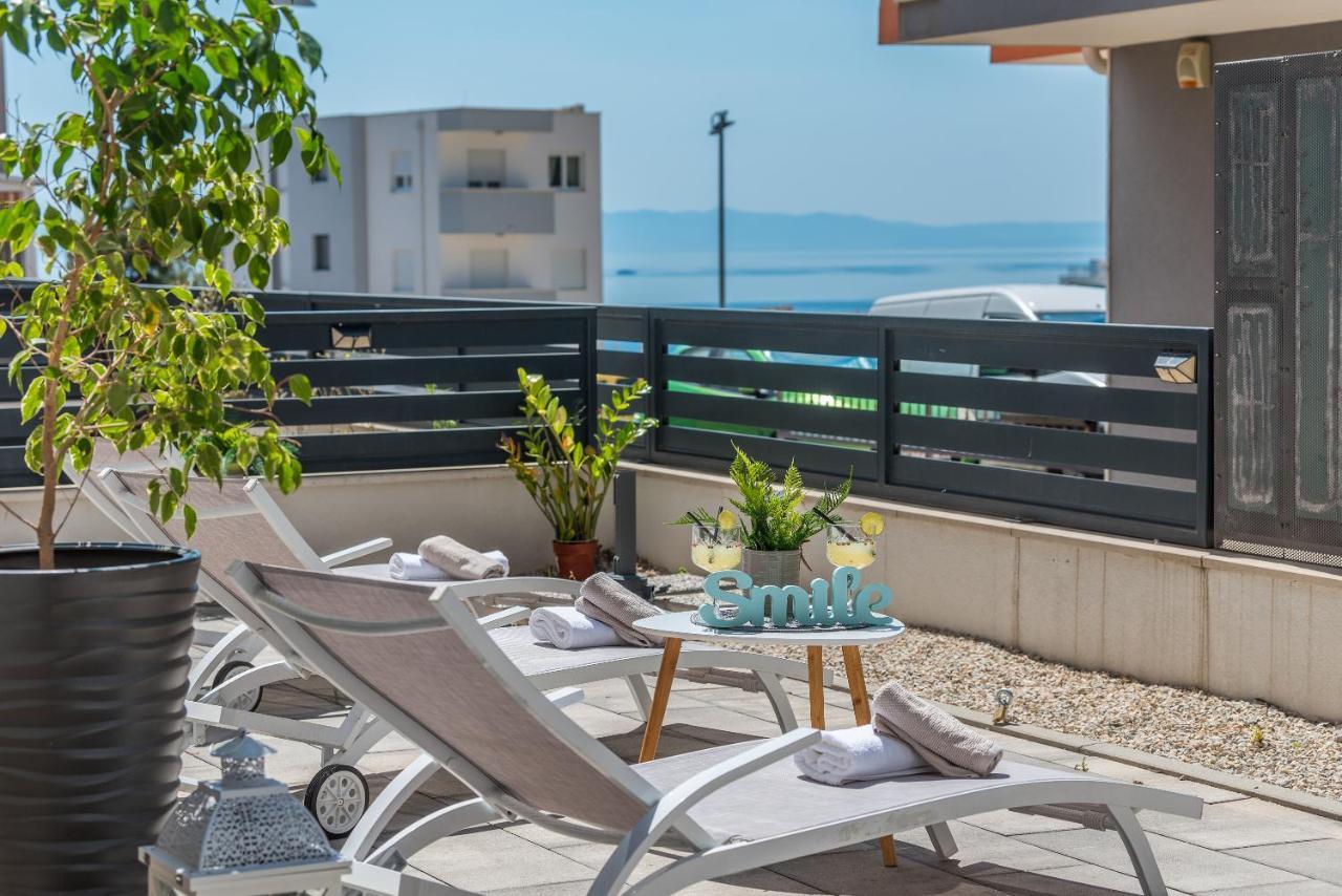 Luxury Apartment Smile-Sea View Makarska Kültér fotó