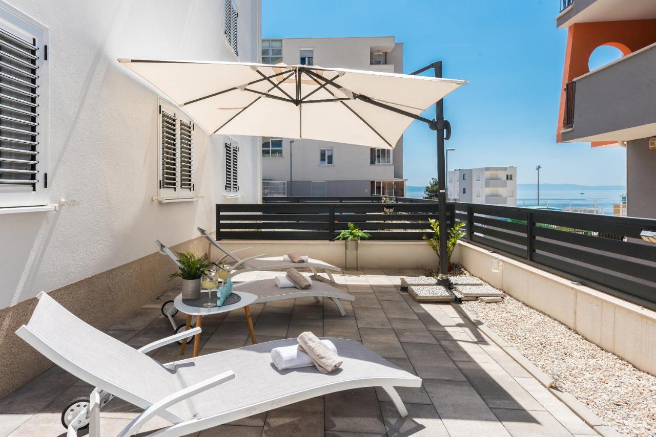 Luxury Apartment Smile-Sea View Makarska Kültér fotó